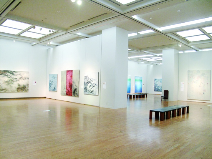 “溪山清远”展览现场
