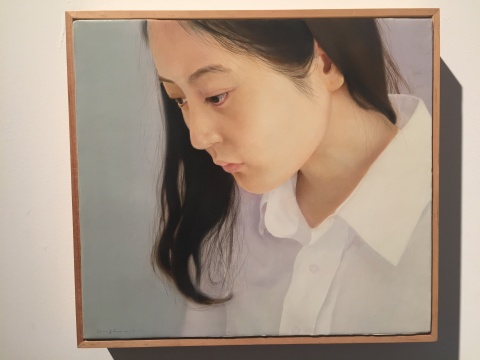 梁浩 《无题》 26×30cm 布面油画 2013
梁浩 《无题》 26×30cm 布面油画 2013