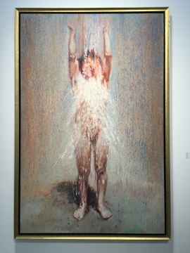 尹朝阳《激》系列 230×150cm 布面油画

