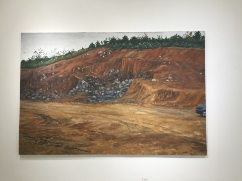 《春游》 200×300cm 布面油画 2014
