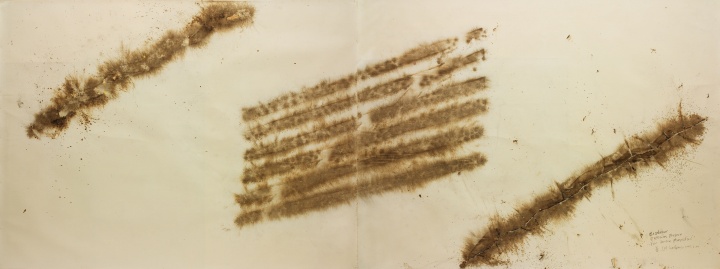 蔡国强 《电扶梯:蓬皮杜中心爆炸》 304×812cm 火药爆破纸本 2003
估价:HK$9,000,000 – 15,000,000 / US$1,200,000 - 1,900,000
蔡国强 《电扶梯:蓬皮杜中心爆炸》 304×812cm 火药爆破纸本 2003
估价:HK$9,000,000 – 15,000,000 / US$1,200,000 - 1,900,000