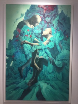高飞 《上下踟蹰》 120×180cm 布面油画 2015
高飞 《上下踟蹰》 120×180cm 布面油画 2015