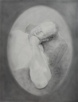 毛焰 《托马斯·素描1号》61×46cm 纸上素描  2015
