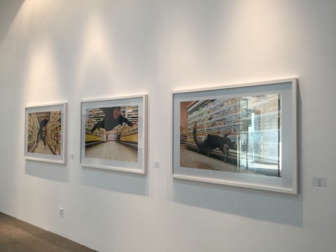 展览现场,图为德尼·达扎克作品
展览现场,图为德尼·达扎克作品