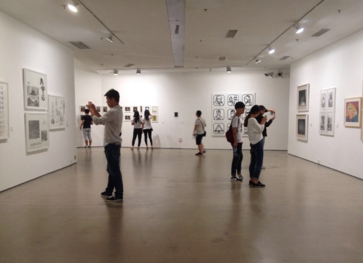 2015“常青藤计划”展览现场
