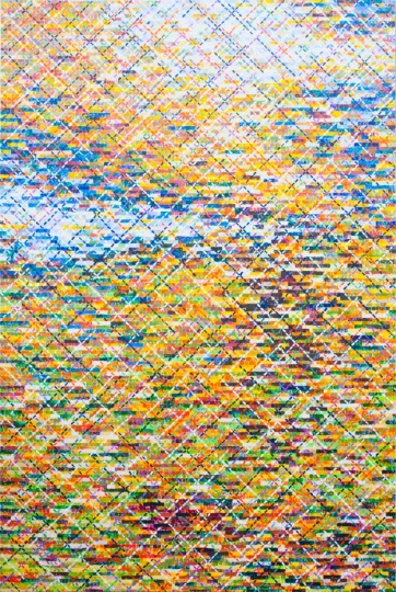 庄普《八月之光》112×169cm 布面丙烯 2015
庄普《八月之光》112×169cm 布面丙烯 2015