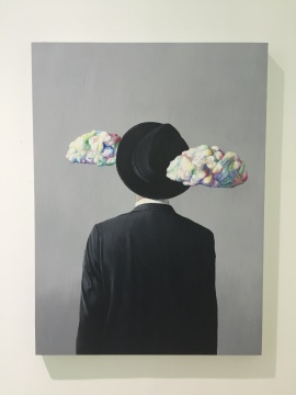 《玛格丽特的云》 115×85cm 布面油画 2015
