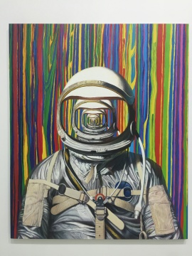 《自我趋向之二》 155×130cm 布面油画 2015
