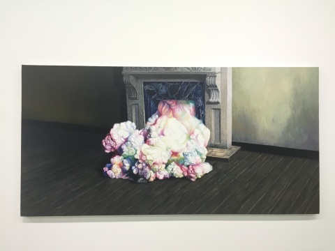 《云途系列之五》 110×220cm 布面油画 2014
