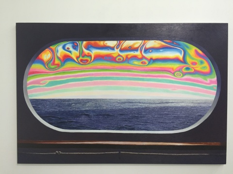 《对话》135×200cm 布面油画 2012
《对话》135×200cm 布面油画 2012