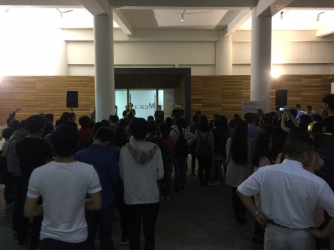 夜幕降临，林天苗个展“1.62M在昊美术馆温州馆开幕
