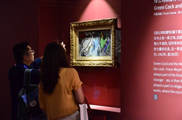 2015“向大师致敬II”展览现场
2015“向大师致敬II”展览现场