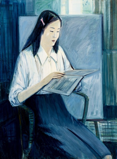 萧如松 《少女》 100×72.5cm 纸本水彩 五十年代作
估价:HK$ 780,000 - 1,000,000 / US$ 100,000 - 128,200
萧如松 《少女》 100×72.5cm 纸本水彩 五十年代作
估价:HK$ 780,000 - 1,000,000 / US$ 100,000 - 128,200