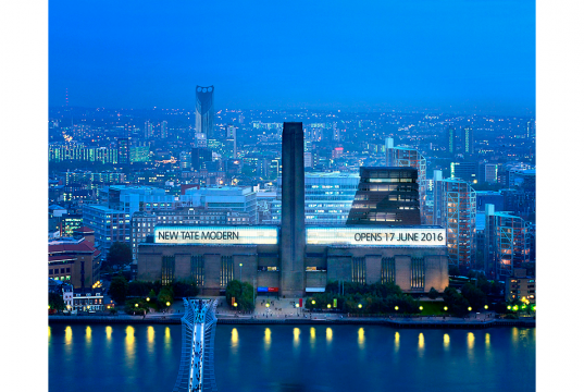 The new Tate Modern © Hayes Davidson and Herzog & de Meuron
The new Tate Modern © Hayes Davidson and Herzog & de Meuron