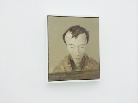 毛焰《我的诗人》61×50cm 布面油画 1997

