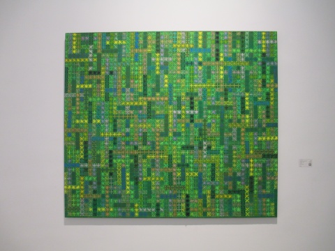 丁乙 《十示2002-12》 140×160cm 布面丙烯 2002