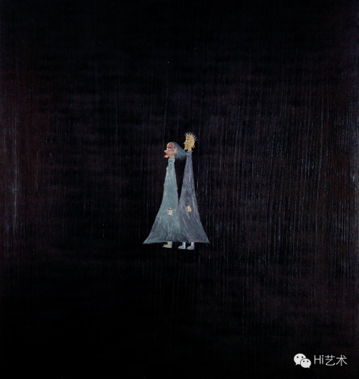 欧阳春《巫婆与神汉No.6》 180 X 170 cm 布面油彩 2007
欧阳春《巫婆与神汉No.6》 180 X 170 cm 布面油彩 2007
