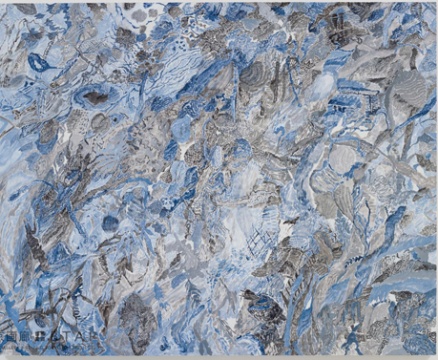 栗原一成 《宫岛》 130.3×162cm 布面油画 2015 栗原一成 《宫岛》 130.3×162cm 布面油画 2015