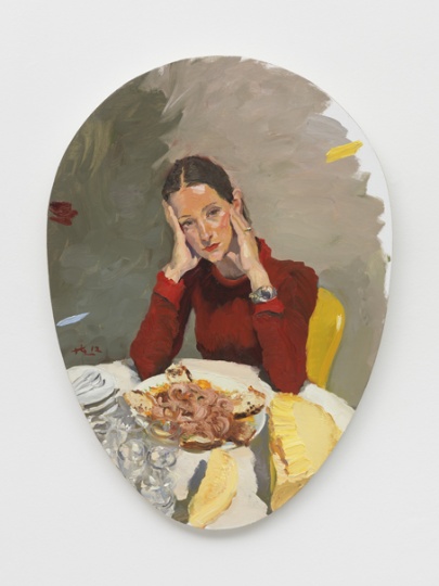 《战神》 110.5x80cm 布面油画 2012
《战神》 110.5x80cm 布面油画 2012