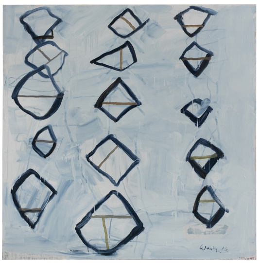 王川 《线之七》 布面丙烯 Wang 200 x 200cm 2015
王川 《线之七》 布面丙烯 Wang 200 x 200cm 2015