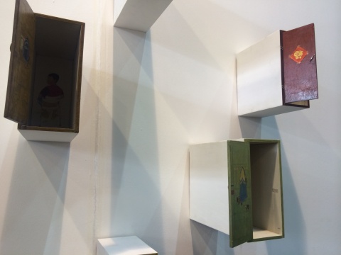 赵延斌作品现场
赵延斌作品现场