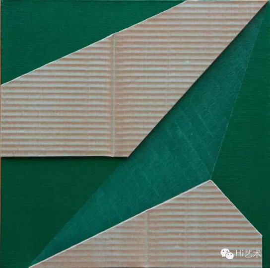 余晓 《视图8号》 40×40cm 布面丙烯 2015
余晓 《视图8号》 40×40cm 布面丙烯 2015
