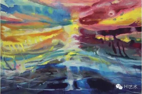 方巍 《在你的左边》 200×300cm 布面油画 2015
方巍 《在你的左边》 200×300cm 布面油画 2015