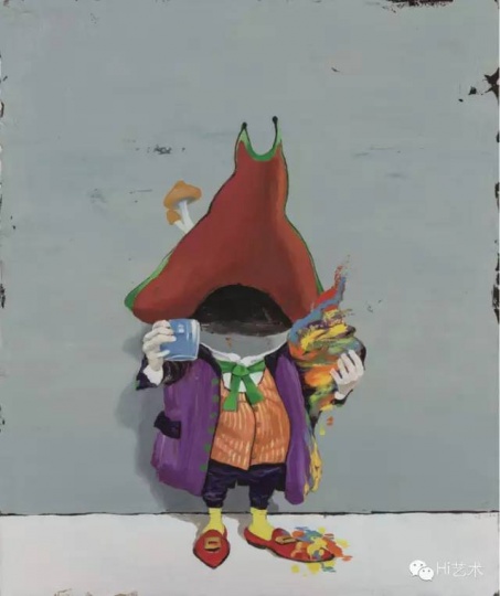 GAMA 《藏家#1》 60×50cm 布面油画 2015
GAMA 《藏家#1》 60×50cm 布面油画 2015