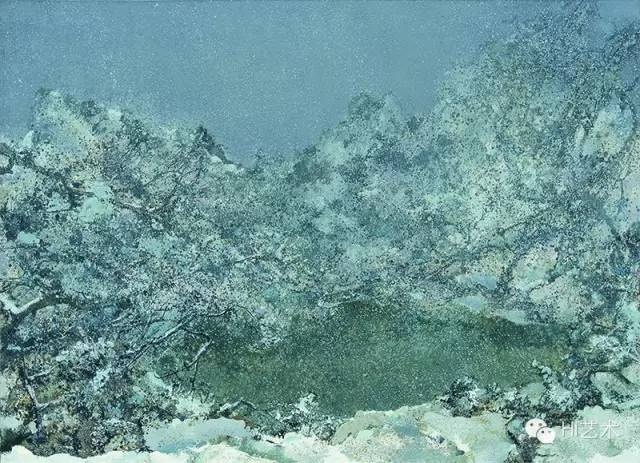 洪凌 《素处》 220×160cm 布面油画 2013
洪凌 《素处》 220×160cm 布面油画 2013