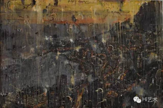 赵峥嵘 《黄昏，在我透明的忧伤里》 150×100cm 布面油画 2014

