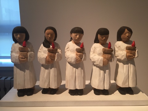 任俊华 《五童女》 63×20×33cm 2014
任俊华 《五童女》 63×20×33cm 2014
