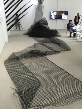 李飒 《disembedding (连根拔除)》现场 李飒 《disembedding (连根拔除)》现场