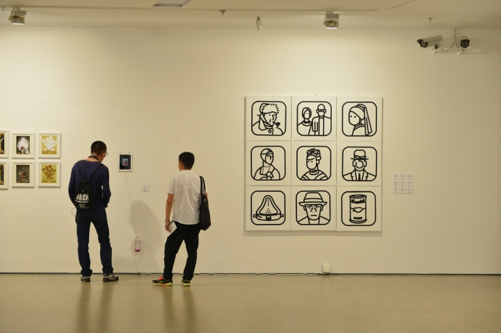 不同媒材、不同风格的作品是观众津津乐道的谈资
不同媒材、不同风格的作品是观众津津乐道的谈资