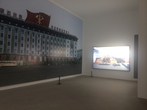 王国锋作品现场
王国锋作品现场