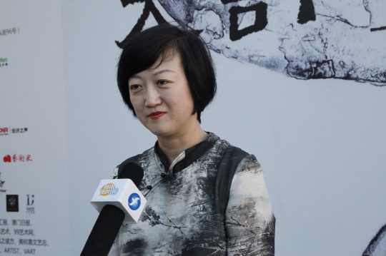 北京德美艺嘉文化产业有限公司CEO董艺在现场接受采访
北京德美艺嘉文化产业有限公司CEO董艺在现场接受采访