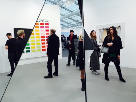 Frieze London:白立方画廊展位
Frieze London:白立方画廊展位