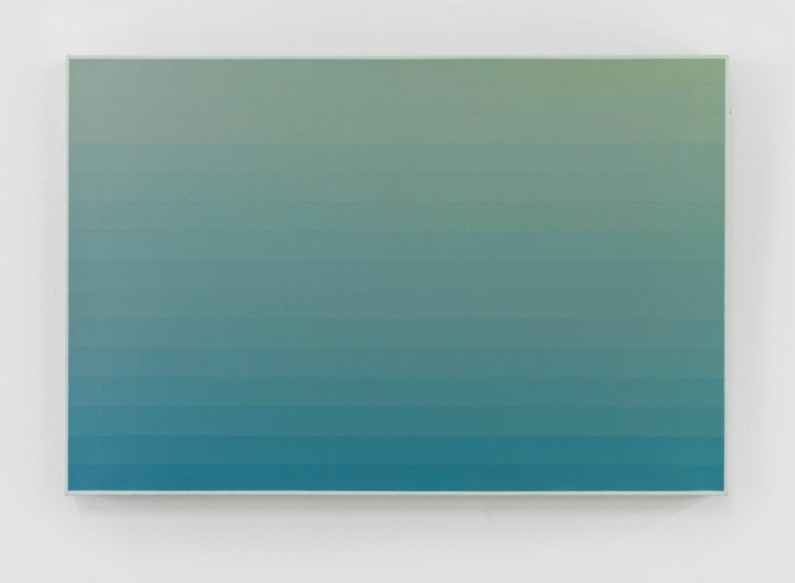 《二百七十 绿》60×90cm 布面丙烯 2009
《二百七十 绿》60×90cm 布面丙烯 2009