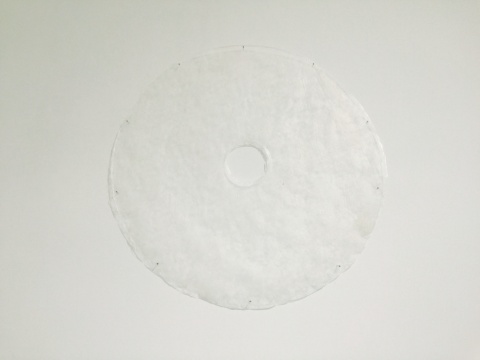 梁绍基2014年蚕丝箱作品《平面隧道》
梁绍基2014年蚕丝箱作品《平面隧道》