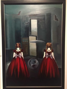 徐跋骋 《“启示”NO.1》 110×75cm 布面油画 2014 徐跋骋 《“启示”NO.1》 110×75cm 布面油画 2014