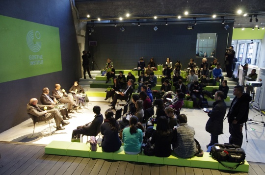 新空间开幕媒体见面会在歌德学院举行
新空间开幕媒体见面会在歌德学院举行