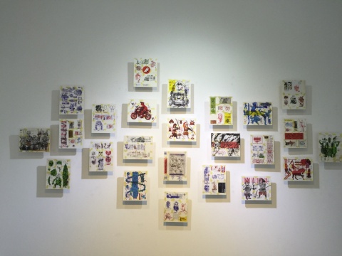 青年艺术家作品展区
青年艺术家作品展区