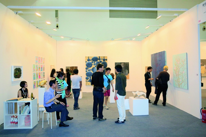 2015艺术北京参展画廊星空间 展位现场
