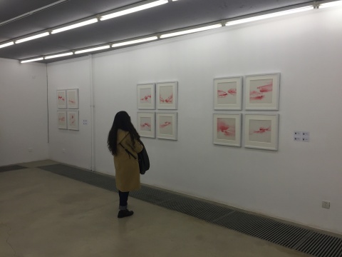 “朱青生”展览现场
