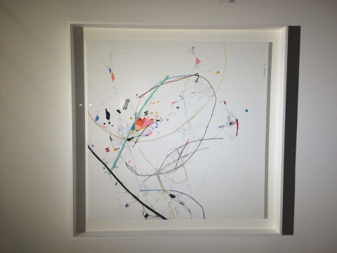 《我的空间-生长2015-2》 100×100cm 布面丙烯 2015
《我的空间-生长2015-2》 100×100cm 布面丙烯 2015