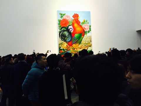 开幕展厅水泄不通
开幕展厅水泄不通