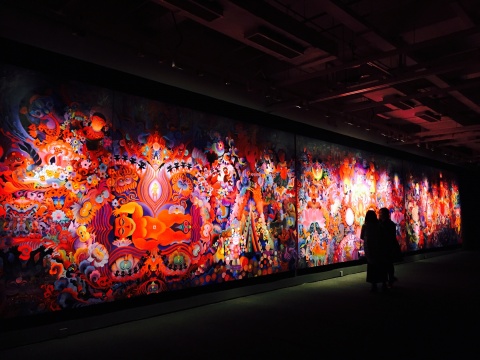 1987年油画原作、2015年修订再作的《生命——瞬间与永恒》
1987年油画原作、2015年修订再作的《生命——瞬间与永恒》
