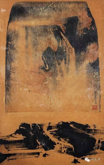 Lot2411 刘国松《空山》 89×57cm 纸本水墨1966  估价：25至35万港元
