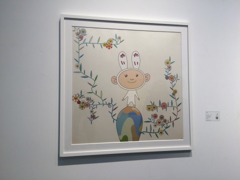村上隆作品现场
村上隆作品现场