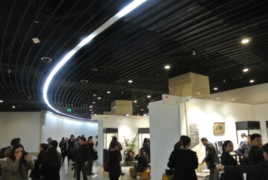 位于世纪坛一层的展览现场
位于世纪坛一层的展览现场
