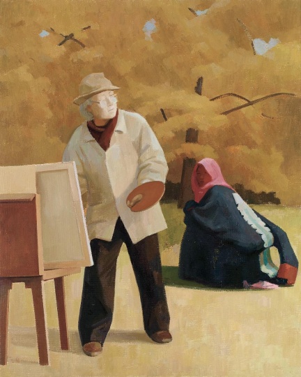 Lot 0252 王音 《父亲III》 201×161cm 布面油画 2011 估价:120-180万元
Lot 0252 王音 《父亲III》 201×161cm 布面油画 2011 估价:120-180万元